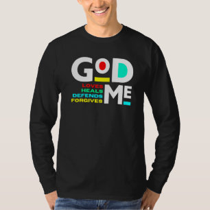 Lieben heilen Verteidiger vergibt Christlichen Män T-Shirt