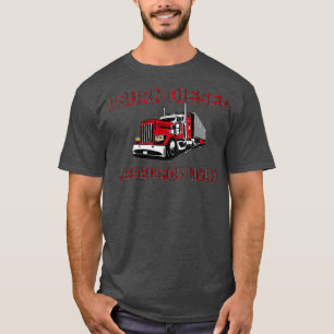 Lieben LKW hält T-Shirt