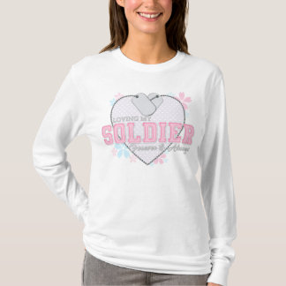 Lieben meines Soldaten T-Shirt