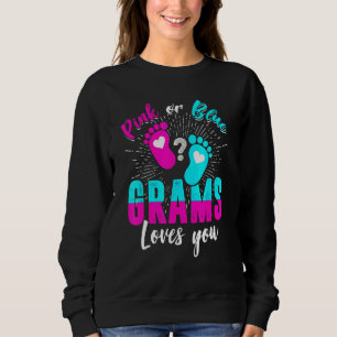 Lieben mit rosa oder blauen Grams, bei denen Ihr G Sweatshirt