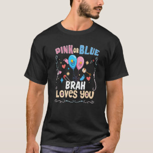 Lieben mit rosa oder blauer Farbe Ihr bester Brude T-Shirt
