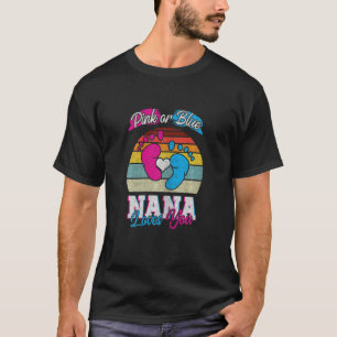 Lieben mit rosa oder blauer Nana, bei denen Sie Ge T-Shirt