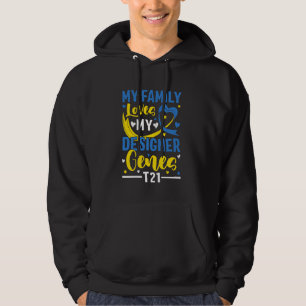 Lieben My Genes T21 Down Syndrome Awareness Hoodie