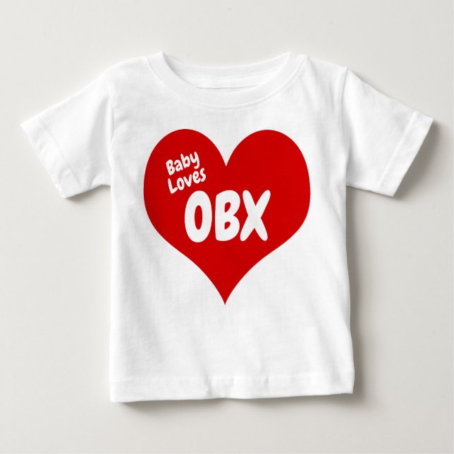 LIEBEN OBX BABY T-SHIRT (Vorderseite)