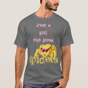 Lieben Spinnen Tarantula Geschenk für Frauen T-Shirt