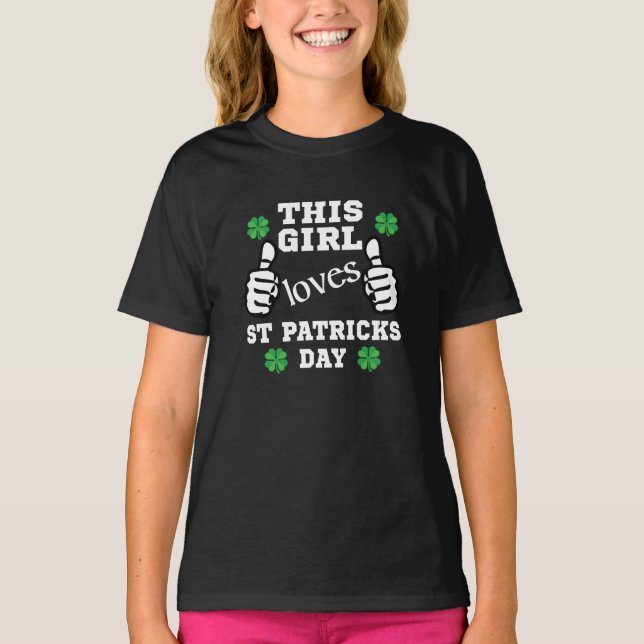 Lieben St. Patricks Tag T-Shirt (Vorderseite)