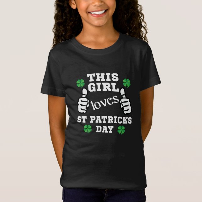 Lieben St. Patricks Tag T-Shirt (Vorderseite)