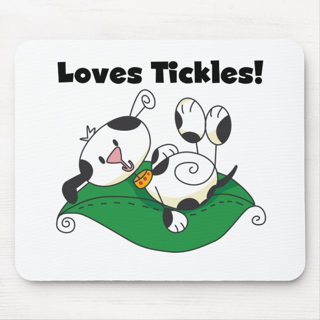 Lieben Tickles T - Shirt und Geschenke Mousepad (Vorne)