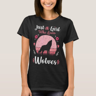 Lieben Wolfen Wolf Gesicht 11 T-Shirt