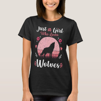 Lieben Wolfen Wolf Gesicht 11 T-Shirt