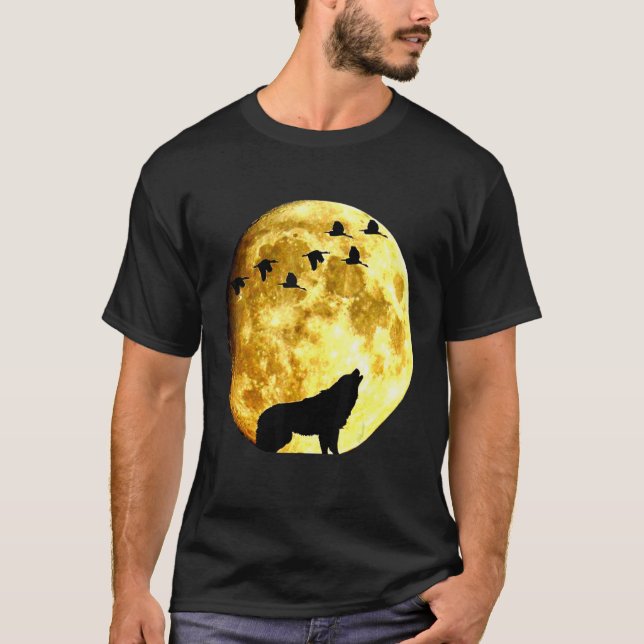 Lieben Wolfen Wolfsmond 6 T-Shirt (Vorderseite)