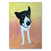 Liebend, Adverb, Hund-Thema lesen Taschenkarten