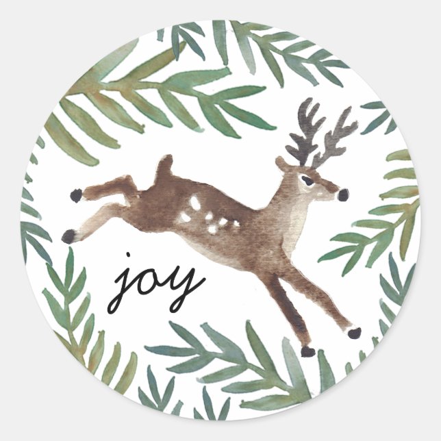 Liebend Runder Aufkleber (Vorderseite)