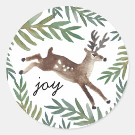 Liebend Runder Aufkleber