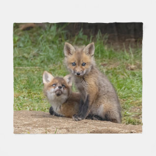 Liebende Augen Fleecedecke