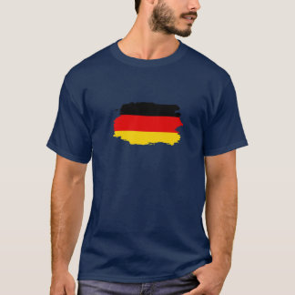 Liebende Deutschland Flaggen Patriotische deutsche T-Shirt