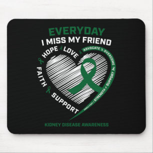Liebende Erinnerungsgeschenke Miss Meine Freundin  Mousepad
