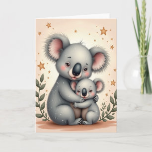 Liebende Koala Muttertagskarte Karte