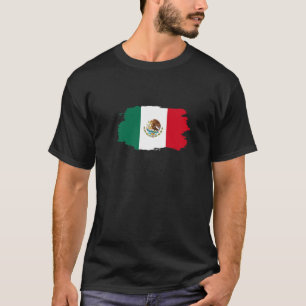Liebende Mexiko Flag Patriotische mexikanische Spo T-Shirt
