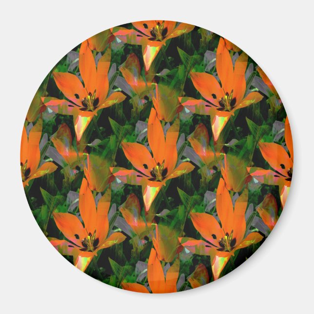 Liebende Tulpen... Magnet (Vorne)