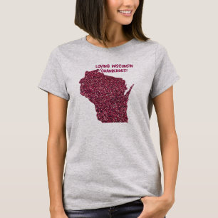 Liebende Wisconsin-Moosbeeren T-Shirt