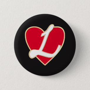 Liebendes Herz Button