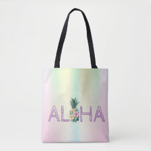 Liebenswerte Aloha Hawaiianische Ananas Blumen Bun
