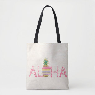 Liebenswerte Aloha Hawaiianische Gestreifte Ananas