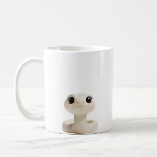 liebenswerte Schlange Kaffeetasse