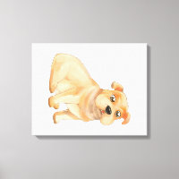 Liebenswürdige Bulldog Wall Art Pitbull Owner