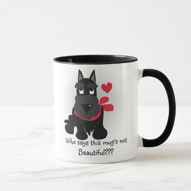 LIEBENSWÜRDIGE SCOTTIE-TASSE TASSE (Rechts)