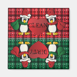 Liebenswürdiger Cute Christmas Penguins Magnet