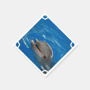 Liebenswürdiger Delphin Serviette