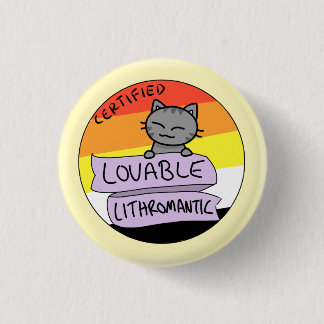 Liebenswürdiges Lithromantic Button