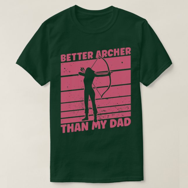 Lieber Bogenschütze als Bogenschütze meiner Mama T-Shirt (Design vorne)