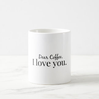 Lieber Coffee, i-Liebe Sie Tasse