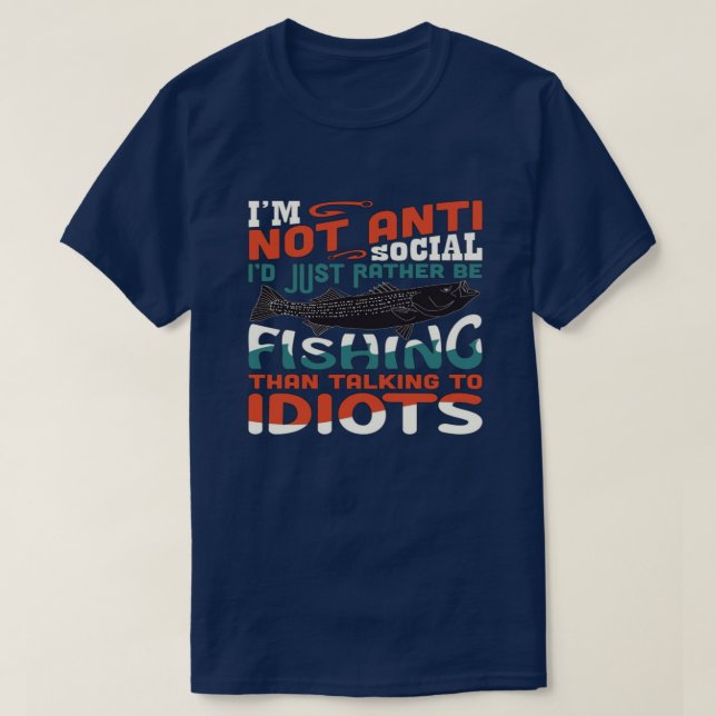 LIEBER FISCHEN T-Shirt (Design vorne)