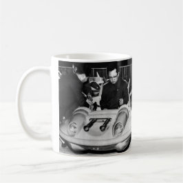 Lieber Führer Kim Jong-il in einem Raumschiff Kaffeetasse