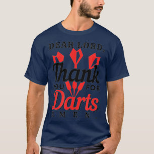 Lieber Gott, danke für Darts Amen T-Shirt
