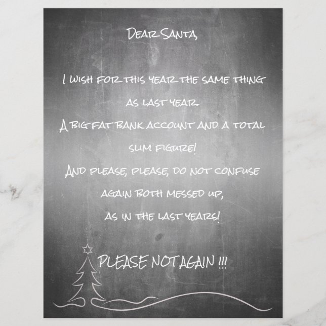 Lieber guter Santa (Vorderseite)