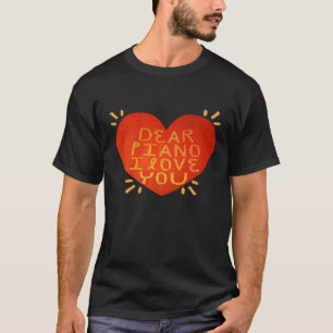 Lieber Klavier I Liebe du Shirt