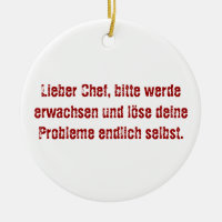 "Lieber Koch, bitte."