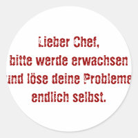 "Lieber Koch, bitte."