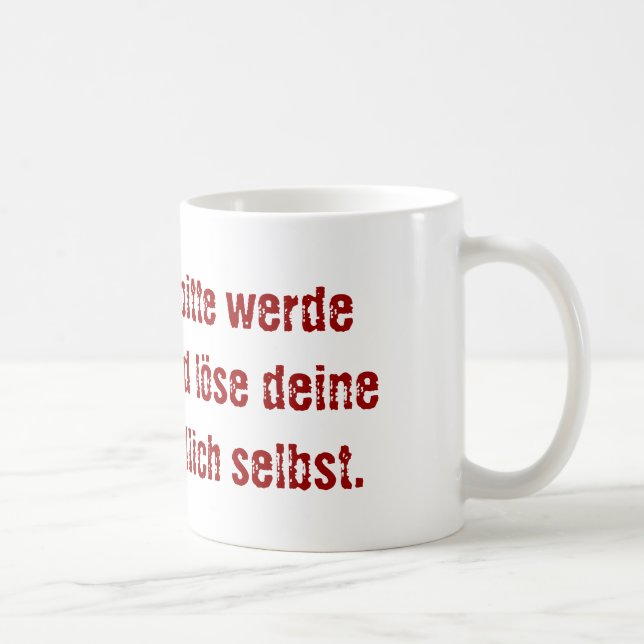 "Lieber Koch, bitte." Tasse (Rechts)