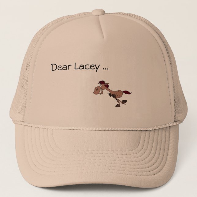 Lieber Lacey Hat Truckerkappe (Vorderseite)