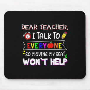 Lieber Lehrer, ich rede mit allen. Einen anderen P Mousepad