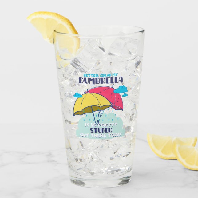 Lieber meinen Dumbrella, ist es Hübsch dumm Glas (Vorderseite Ice)