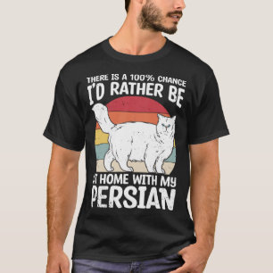 Lieber mit meiner persischen Katze Tierbesitzer G T-Shirt
