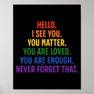 Lieber Person hinter mir Sie Zitat sind nett Liebe Poster