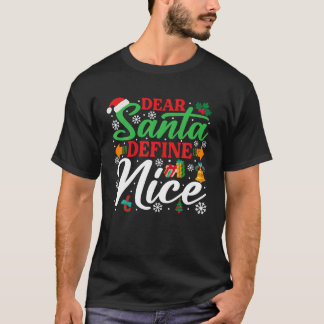 Lieber Santa Definition Nice Shirt Funny Christmas